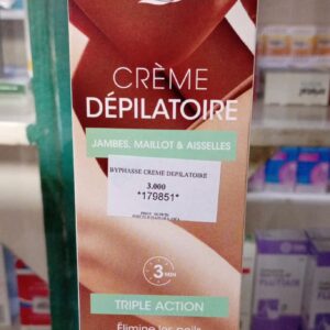 Byphasse crème Dépilatoire