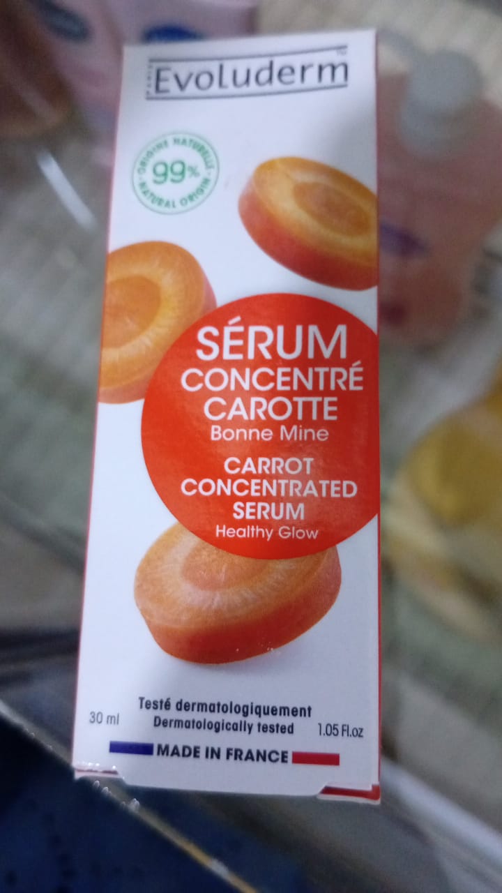 Evoluderm Sérum Concentré Carotte