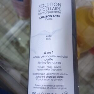Byphasse Solution micellaire demaquiante Charbon actif